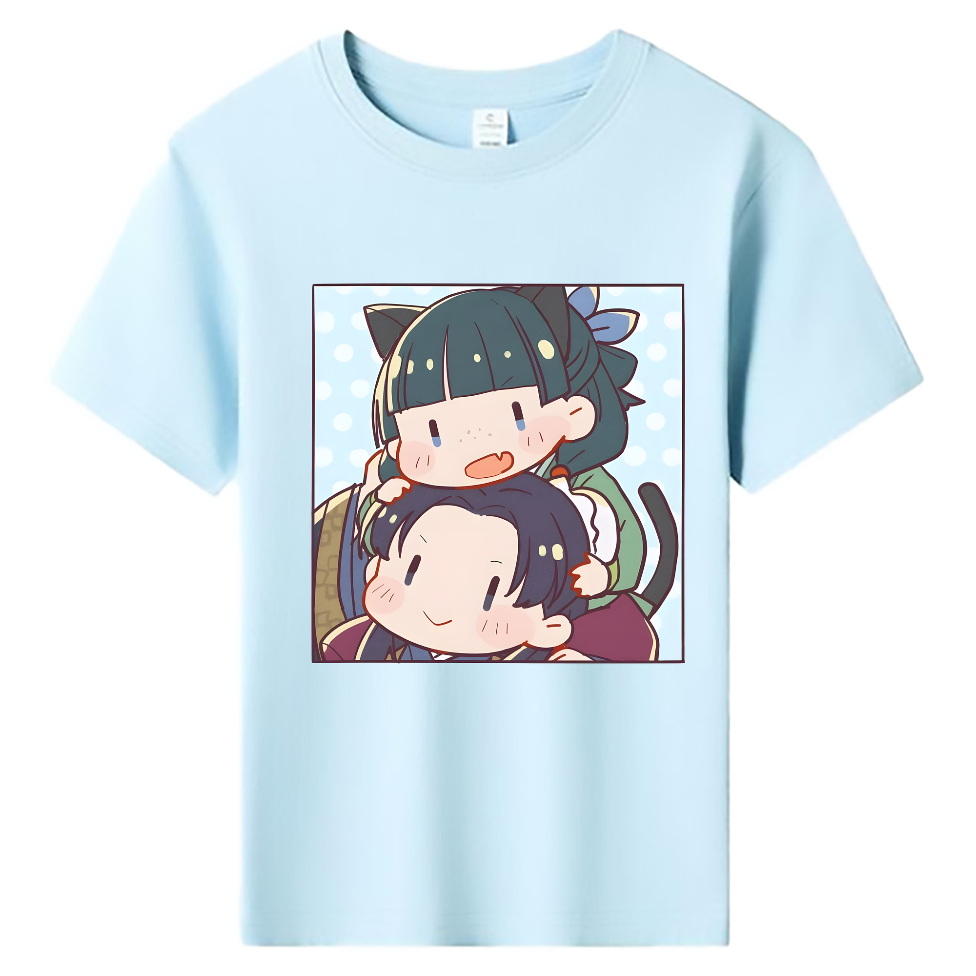 （画像用） 薬屋のひとりごと The Apothecary Diaries 綿100％キッズTシャツ（フロントプリント）